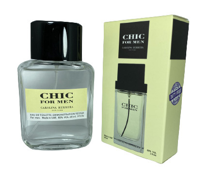 Carolina Herrera Chic For Men - Free Tester 60ml - фото 1 - id-p1538354650