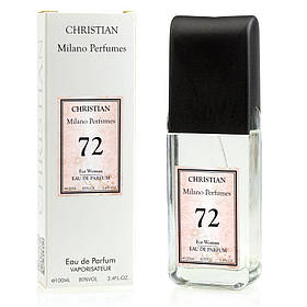 Женский парфюм Milano 072 Christian 100 ml