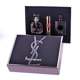 Подарочный набор Yves Saint Laurent (помада и два парфюма)