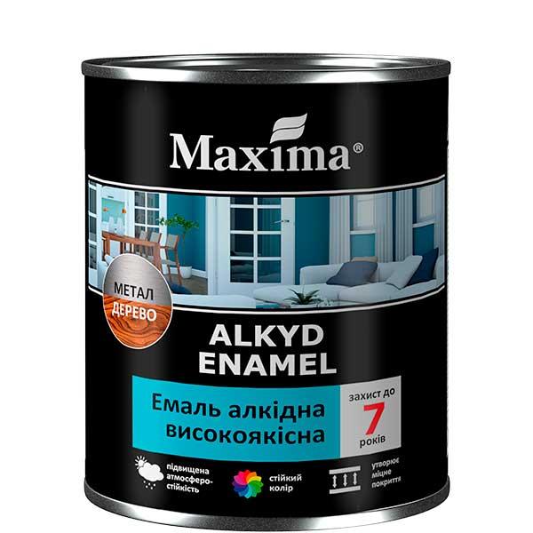 Емаль алкідна високоякісна Maxima синя 0.7 кг, фото 1