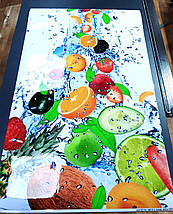 Покриття для столу, м'яке скло з фотодруком, Фрукти та ягоди 60 х 100 см (1,2 мм), фото 2