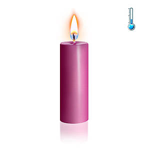 Рожева свічка воскова S 10 см низькотемпературна SO5200