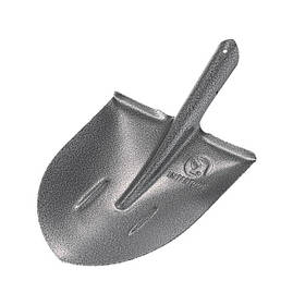 Лопата штикова 0,8 кг, "Американка" з ребрами жорсткості INTERTOOL FT-2000 mg