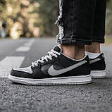Чоловічі кросівки Nike SB Dunk Black\Grey, фото 2