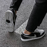 Чоловічі кросівки Nike SB Dunk Black\Grey, фото 3