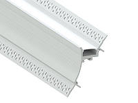 Профиль алюминиевый LEDUA АЛ-45 + рассеиватель для LED ленты 1 м Белый