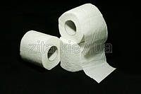Туалетний папір білий з додаванням маккулатури двошаровий в рулонах