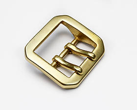 Пряжка ремінна Латунна 40 мм М-143