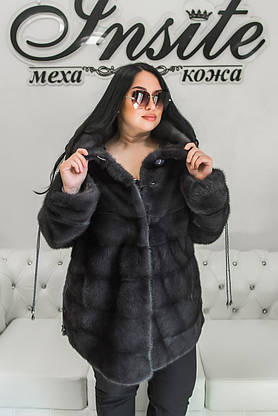 Норкове Автоледі Графіт "Мотузочки" 80см Батал 0645ЕИШ, фото 2