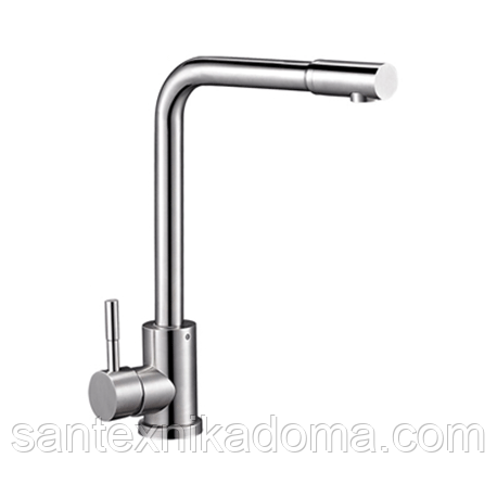 Змішувач на кухню боковий SOLONE EZA4-B090 з нержавіючої сталі