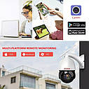 Металева охоронна 30X зум поворотна 4G IP-камера спостереження Boavision HX-4G54F5MP. CamHi Pro, фото 4