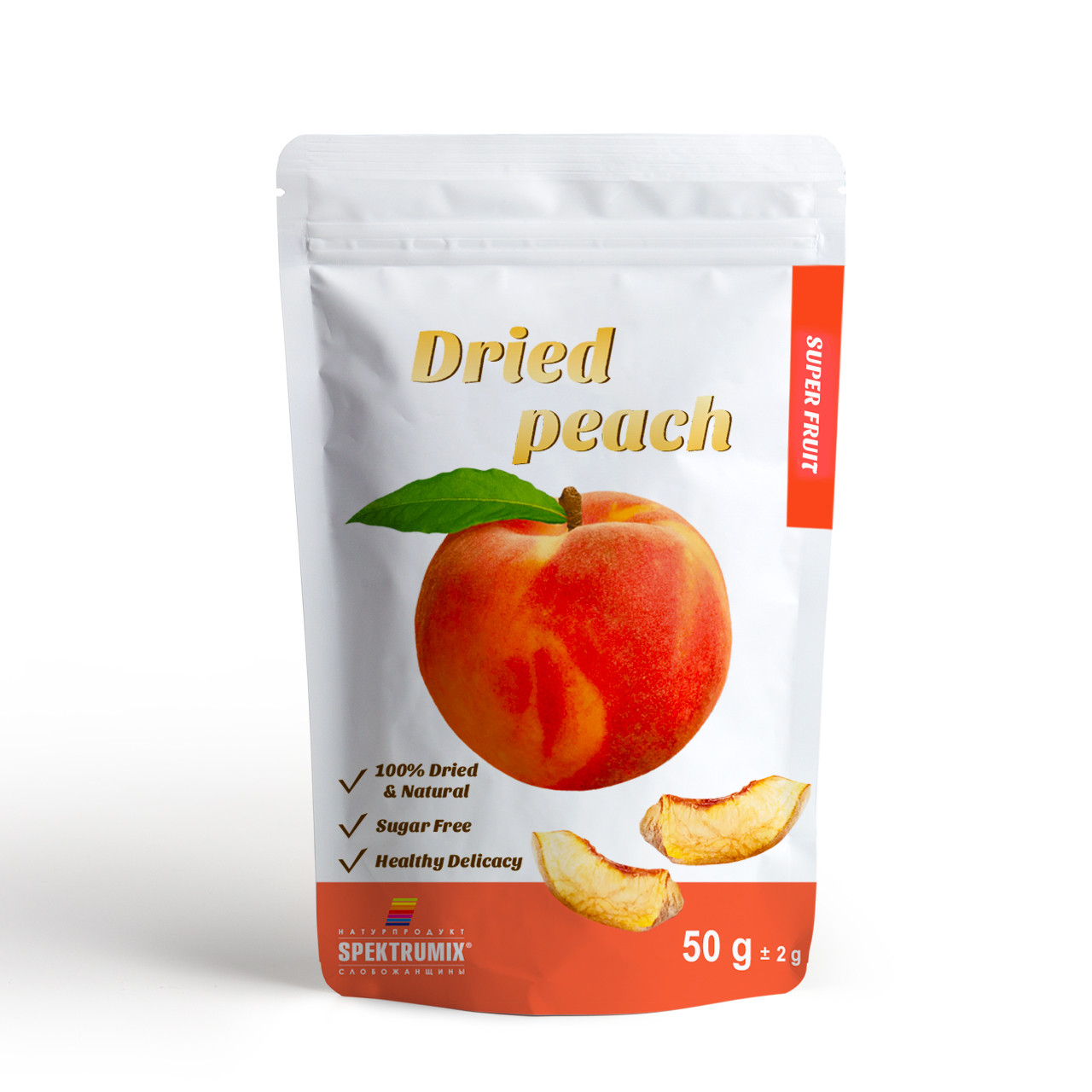 Персик сушеный Dried Peach, 50 г - фото 1 - id-p1195247510