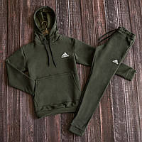 Утеплене Кенгуру Adidas HOODIE чоловіча Худі з принтом Адідас Толстовка флісові штани для бігу, спорту