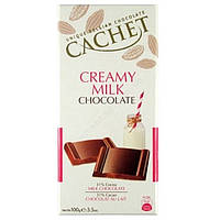 Шоколад Молочный Кашет Cachet Creamy Milk Chocolate 100 г Бельгия