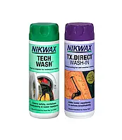 Набір Nikwax Twin Pack - Tech Wash 300ml + TX Direct 300ml
