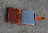 Шкіряна візитниця з орнаментом "Етно", фото 3