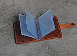 Шкіряна візитниця з орнаментом "Етно", фото 5