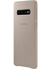 Оригінальний шкіряний чохол Samsung Leather Back Cover Gray для Samsung Galaxy S10 SM-G973, фото 5