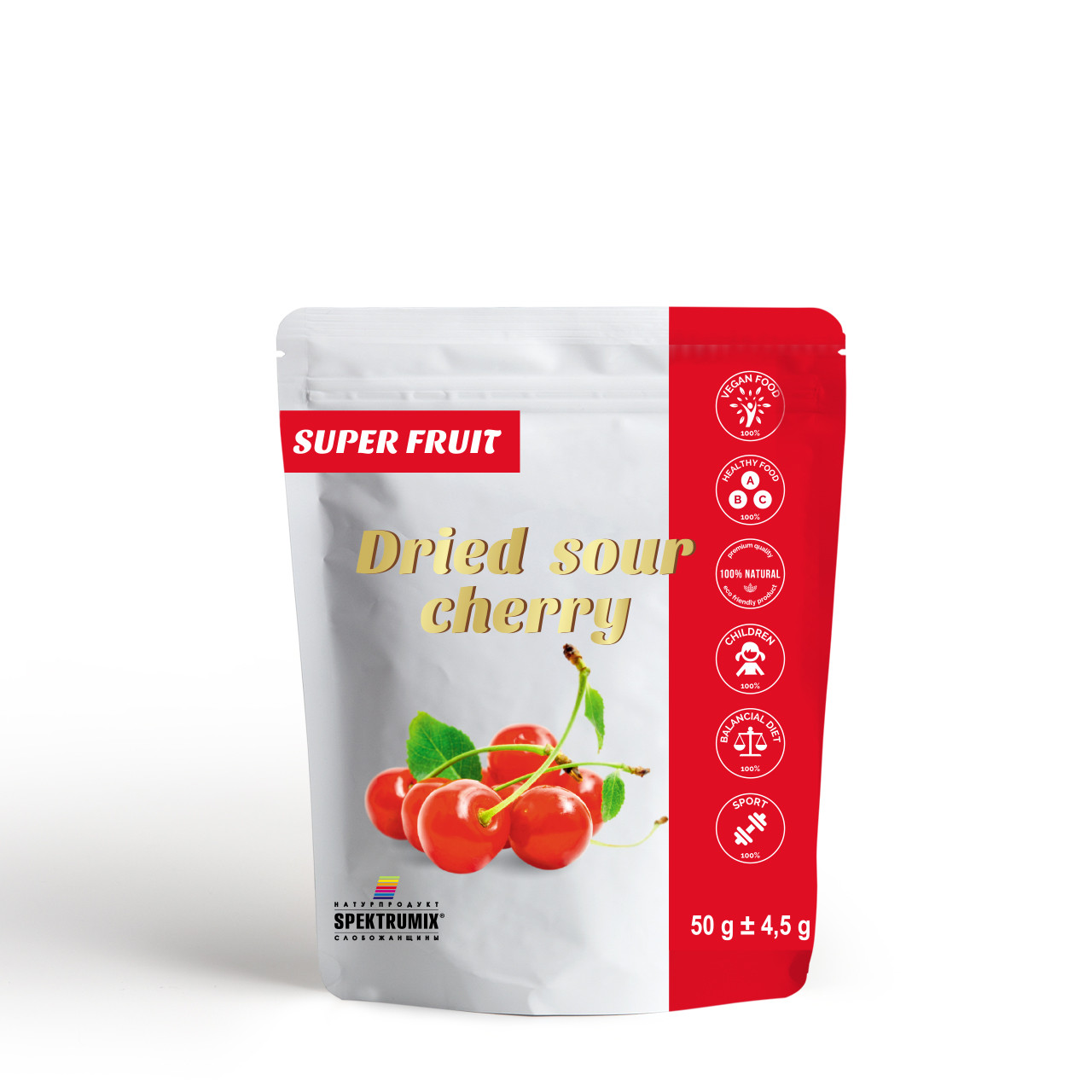 Вишня сушена Dried Sour Сherry, 50 г, фото 1