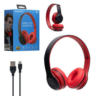 Бездротові накладні навушники BO4 Charming rhyme (з мікрофоном) Red