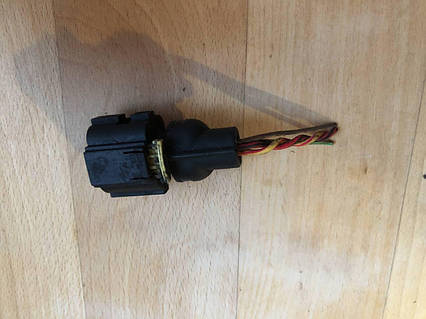 т т ‪‪ TE 284717-3 Orange Female Tyco AMP 6 Pin Waterproof