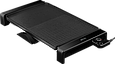 Відкритий Електричний гриль, настільний мангал ECG EG 2011 Dual XL (48 x 32 см, 2000Вт, барбекю, Чехія), фото 3