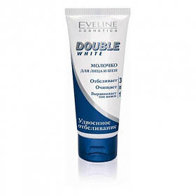 Молочко для обличчя і шиї Eveline Cosmetics Double White (5901964013516)