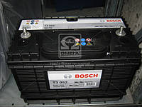 Аккумулятор 105Ah-12v BOSCH (T3052) (330x172x240),L,EN800 клеммы тонкие по центру L+левый