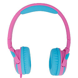 Дитячі навушники Celebrat A25 Childrens wired headphones, Blue Pink