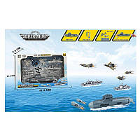 Ігровий набір: підводний човен,літаки,в кор-ці,41,5х27,5х7,5 14х21см №T074A(18)(36) КІ