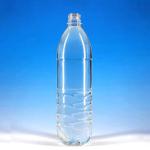 ПЕТ Пляшка "Хвиля" 1 л. Ø 28 мм.