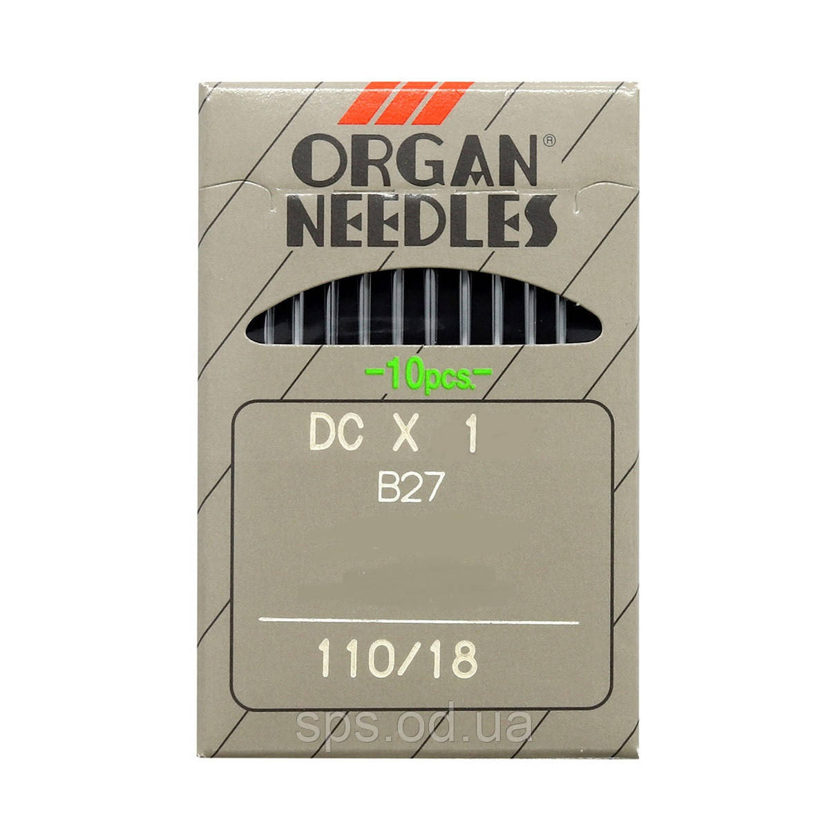 Голки Organ Needles DC*1 №110 для промислових оверлоков (DC*27