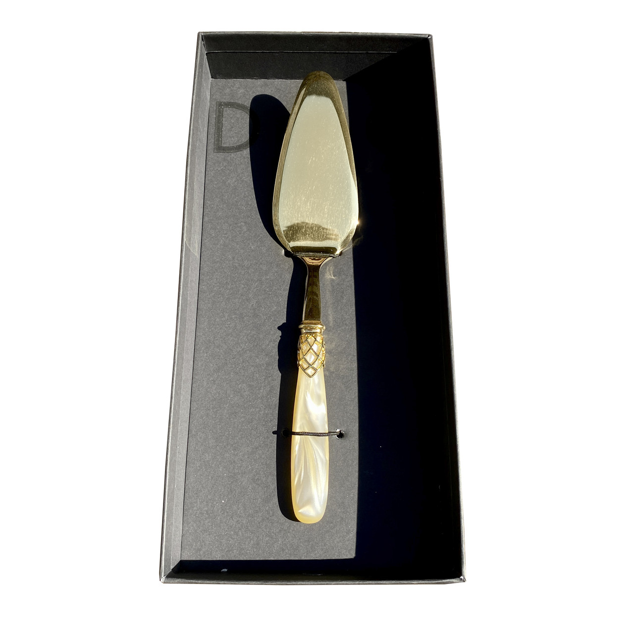 Лопатка для торта Domus&Design France Gold Champagne Gold Pearl CD1TFRCGG/CH