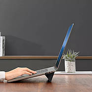 Ультратонка портативна підставка для ноутбука Baseus Ultra Thin Laptop Stand (темно-сіра), фото 10