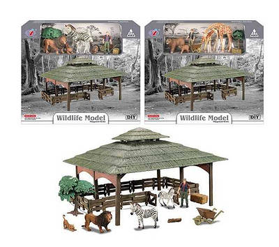 Розвивай моторику та уяву з ігровим набором Ферма дикі тварини Унікальний дизайн і чудова деталізація