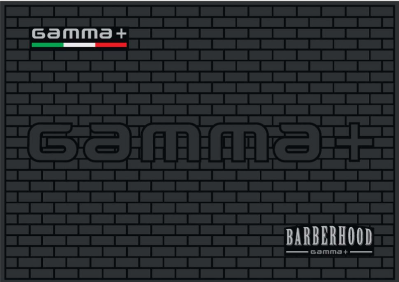 Коврик для інструментів Gamma Piu Barberhood Barber Mat