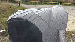 Черкаська обл. с.Маньківка "Ангел в об'ємі із граніту" 6