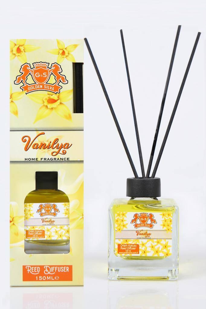 Аромодифузор Ваніль Golden Silva Reed Diffuser, 150 ml