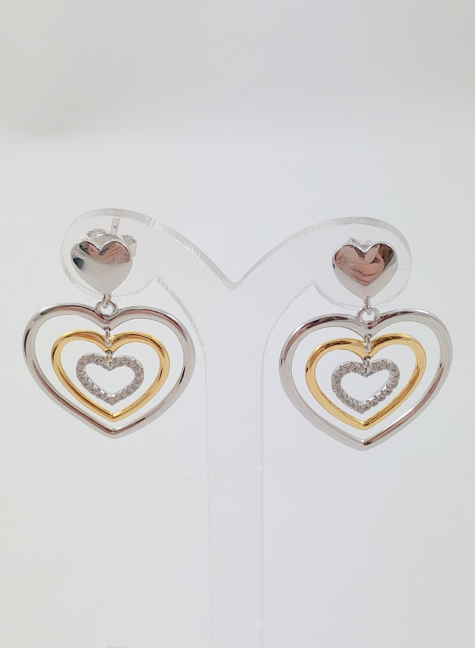 Срібні сережки SLER-WG11, фото 1