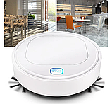 Пилосос-робот акумуляторний ES 28 7918 для сухого та вологого прибирання, білий, фото 3