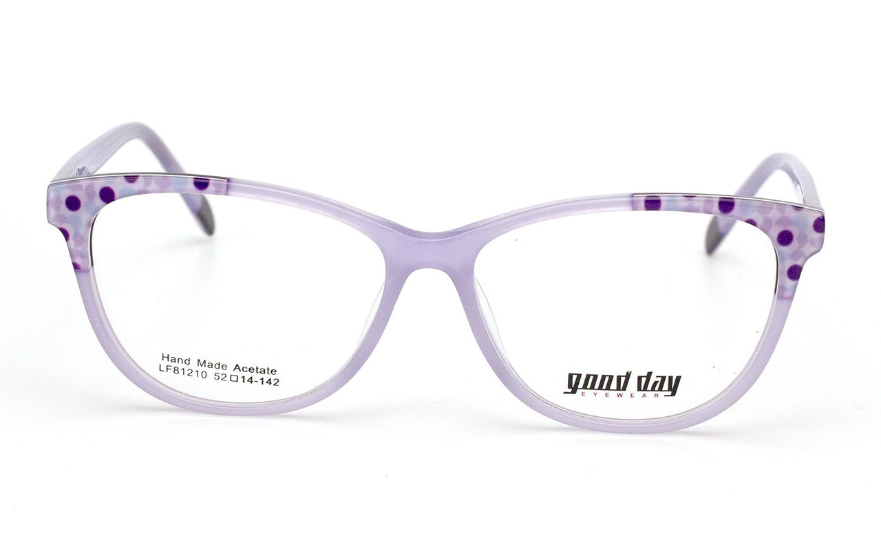 Фіолетова оправа для окулярів жіноча (можемо вставити лінзи за рецептом)