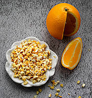 Апельсин шматочками 2-7мм сублімований від українського виробника 100г