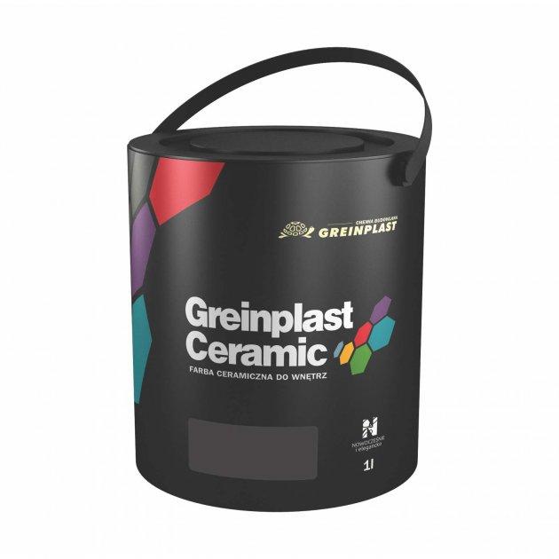 Керамічна фарба інтер'єрна Greinplast Elegance Ceramic FWC50 згорівше вугілля 1 л.