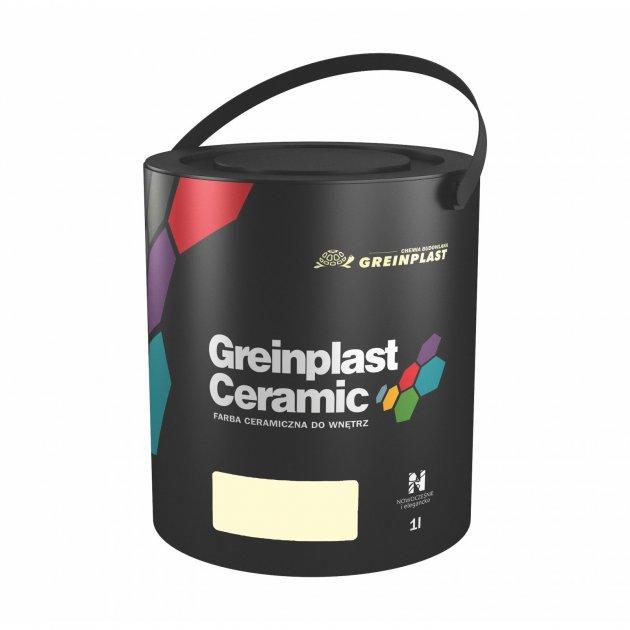 Керамічна фарба інтер'єрна Greinplast Elegance Ceramic FWC11 ванільний 1 л.
