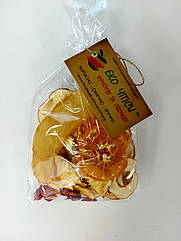 Суміш фруктових чіпсів (яблуко, мандарин, диня, полуниця, ананас) "Еко чіпси" 50 г