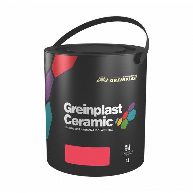 Керамічна фарба інтер'єрна Greinplast Elegance Ceramic FWC19 малиновий 1 л.