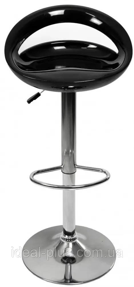 Барний Стілець візажиста зі спинкою високий стілець майстра B-085 Хокер стілець з регулюванням висоти високий стілець, фото 1