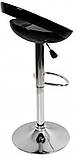 Барний Стілець візажиста зі спинкою високий стілець майстра B-085 Хокер стілець з регулюванням висоти високий стілець, фото 4