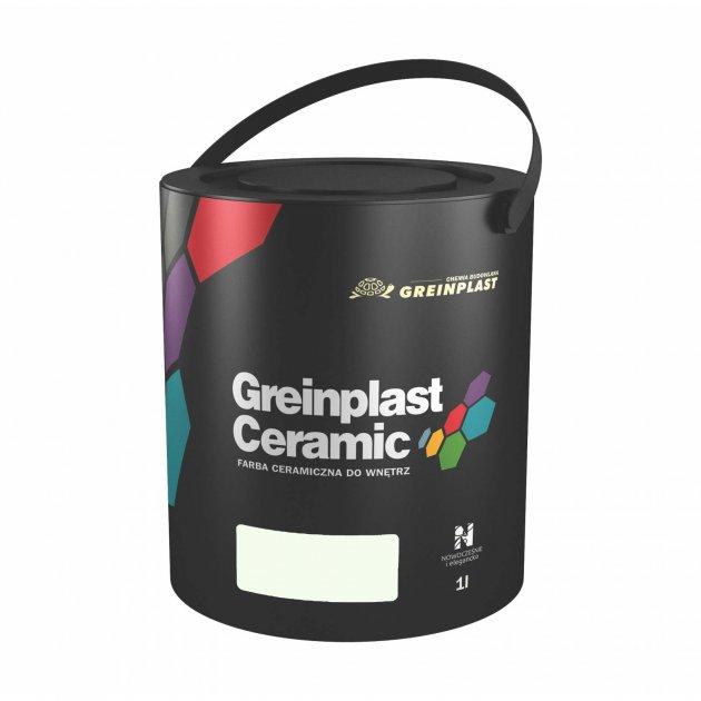 Керамічна фарба інтер'єрна Greinplast Elegance Ceramic FWC41 білий крижаний 1 л.