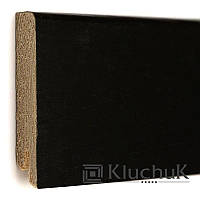Шпонированный плинтус "Kluchuk", коллекция Модерн, Дуб Черный, 18х80х2400 мм, арт. KLM80-16